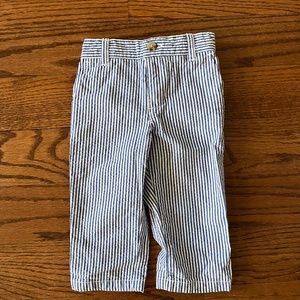 Boys 9M Seersucker Ralph Lauren pants